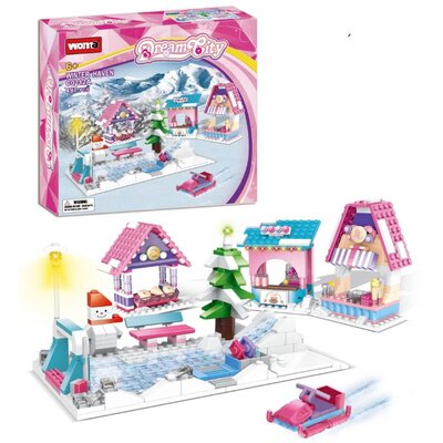 Klocki plastikowe WOMA Zimowy plac zabaw C0212A-DS1