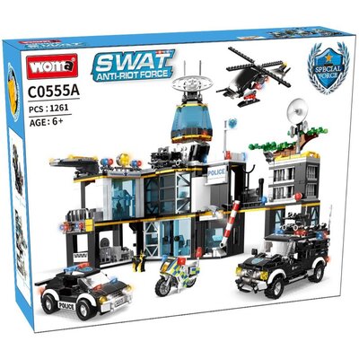 Klocki plastikowe WOMA Komisariat SWAT C0555A-DS