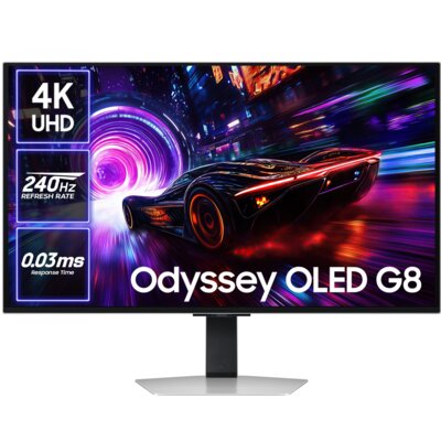 Monitor SAMSUNG Odyssey G8 LS32FG810SUXEN 32" OLED 3840x2160px 240Hz 0.03 ms [GTG]