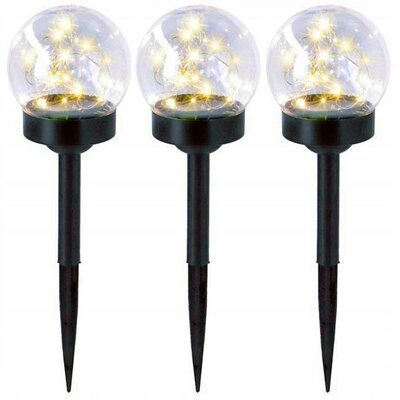 Lampa solarna SUPERLED Ballo Decor 5259 3 szt.