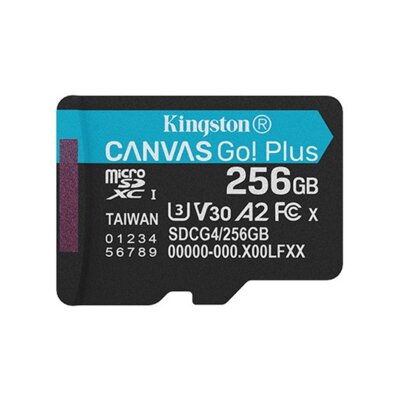 Karta pamięci KINGSTON Canvas Go! Plus microSDXC 256GB