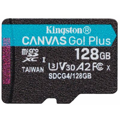 Karta pamięci KINGSTON Canvas Go! Plus microSDXC 128GB