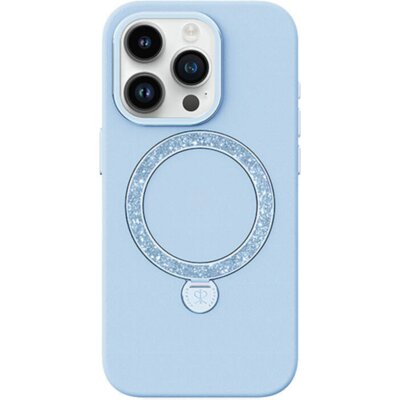 Etui JOYROOM Dancing Circle MagSafe PN-15L2 do Apple iPhone 15 Pro Niebieski
