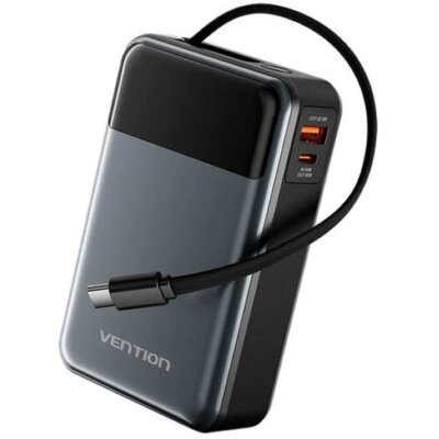 Powerbank VENTION FHYB0 20000 mAh 65W Czarno-szary