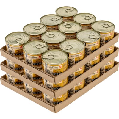 Karma dla kota WIEJSKA ZAGRODA Indyk z kurczakiem 36 x 200 g