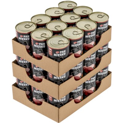 Karma dla psa PAN MIĘSKO Indyk z jeleniem 36 x 400 g
