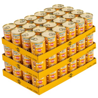 Karma dla psa PEDIGREE Adult Kurczak z marchewką 72 x 400 g