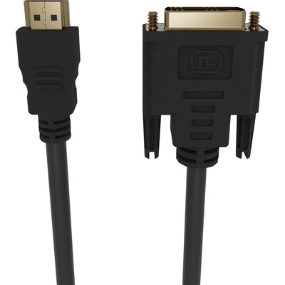 Kabel HDMI - DVI-D Single Link GEMBIRD CC-HDMI-DVI-10 3 m