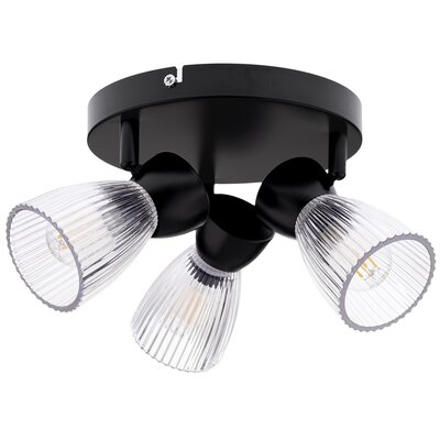 Lampa sufitowa MILAGRO Best Black ML9973 Czarny