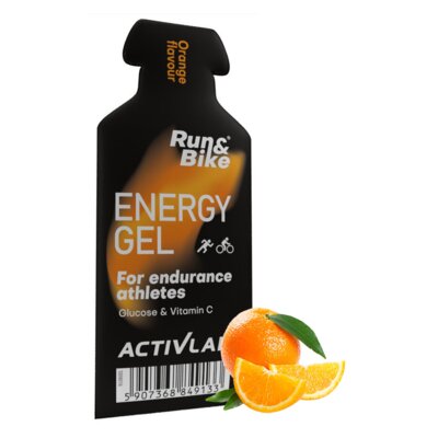 Żel energetyczny ACTIVLAB Run&Bike Energy Gel Pomarańczowy (36 x 40 g)
