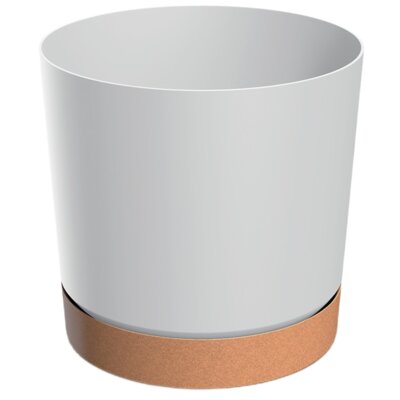 Doniczka PROSPERPLAST Tubo PM DPOD200-S449/4665W (19,9 x 19,6 cm) 4,6L Biały