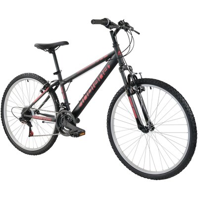 Rower górski MTB INDIANA X-Pulser 1.6 Steel U15 26 cali męski Czarno-czerwony