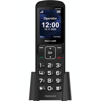 Telefon MAXCOM Comfort MM34D 4G Czarny