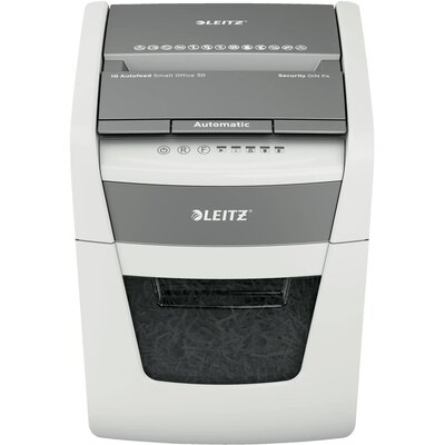 Niszczarka LEITZ IQ Autofeed Small Office 50 20 L, P-4, Konfetti, Automatyczny Start/Stop, Funkcja cofania