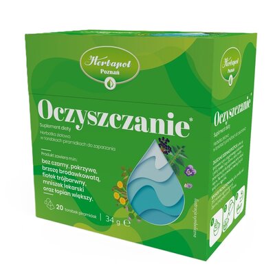 Herbata HERBAPOL Oczyszczanie (20 sztuk)
