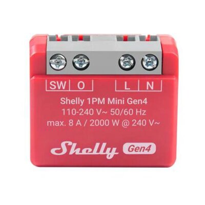 Sterownik SHELLY 1 PM Mini Gen4 Zigbee/Matter