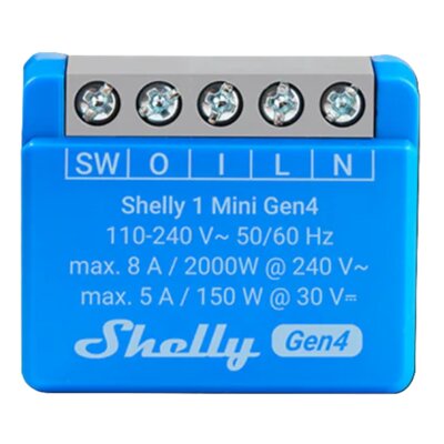 Sterownik SHELLY 1 Gen4 Wi-fi Bluetooth
