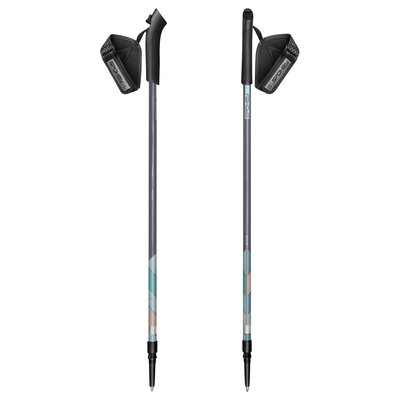 Kijki do nordic walking SPOKEY Cloud (95 - 135 cm) Szaro-turkusowy