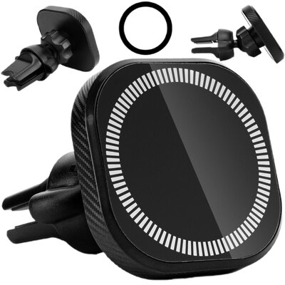 Uchwyt na telefon GOCKOWIAK Maggrip Czarny