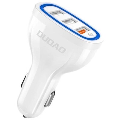 Ładowarka samochodowa DUDAO R7S 18W Biały