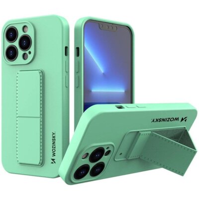 Etui WOZINSKY Kickstand Case do Apple iPhone 13 Pro Max Miętowy