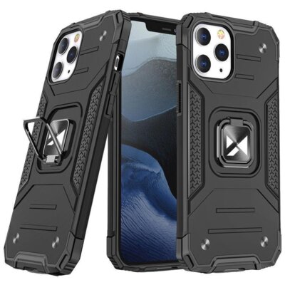 Etui WOZINSKY Ring Armor do Apple iPhone 14 Pro Max Czarny