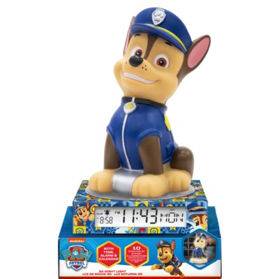 Zabawka budzik z lampką nocną KIDS EUROSWAN Psi Patrol 3D PW19972
