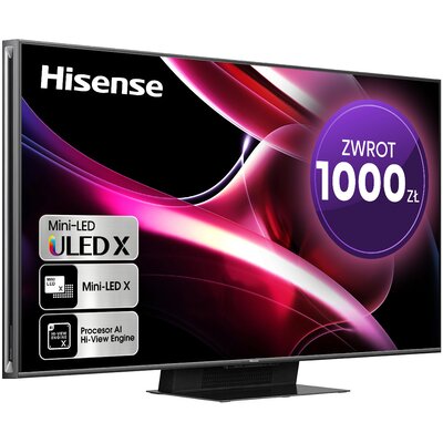 Telewizor HISENSE 65UXKQ 65" MINILED 4K 144 Hz VIDAA Dolby Atmos Dolby Vision HDMI 2.1