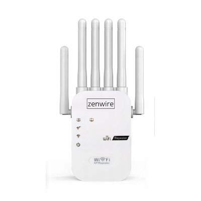 Wzmacniacz sieci ZENWIRE WD-R611U 2.4 GHz, Wi-Fi 4 (802.11 b/g/n)