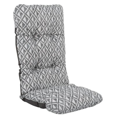 Poduszka na fotel PATIO Malaga H039-06PB Biało-szary