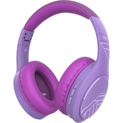 Słuchawki nauszne POWERLOCUS P19 Fioletowy