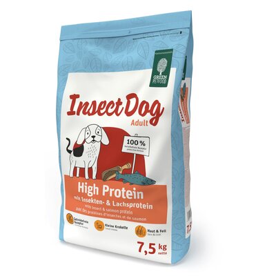 Karma dla psa GREEN PETFOOD InsectDog High Protein Adult 7.5 kg