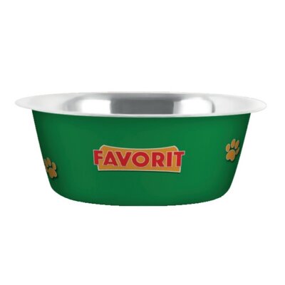 Miska dla psa i kota FAVORIT Zielony