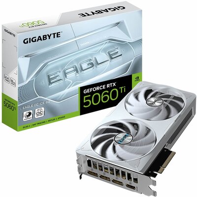 Karta graficzna GIGABYTE GeForce RTX 5060 Ti Eagle OC Ice 8GB DLSS 4