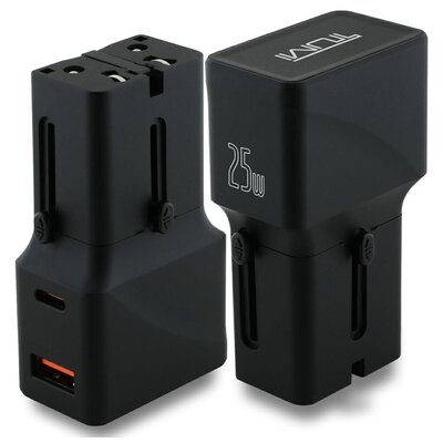 Ładowarka podróżna TUMI Travel Adapter Czarny