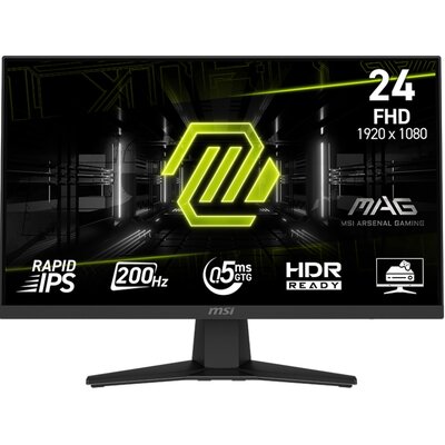 Monitor MSI Mag 244F 23.8" 1920x1080px IPS 200Hz 0.5 ms [GTG]