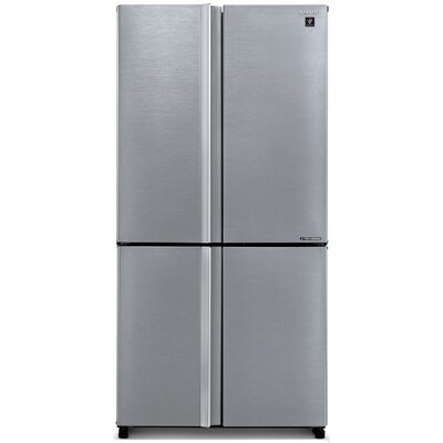 Lodówka SHARP SJ-MP780D-BS Side by Side No Frost 183cm 4D ION Plasmacluster Srebrna