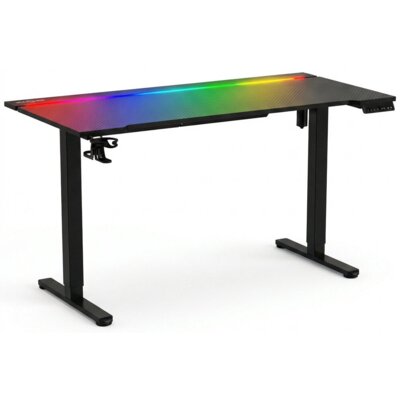 Biurko elektryczne regulowane MAD DOG GD600K Czarny