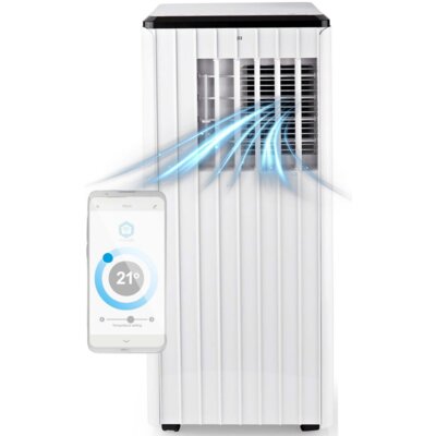 Klimatyzator NEDIS Smartlife WIFIACMB3WT9