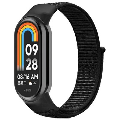Pasek BELINE NylonLoop 9/8 do Mi Band Czarny