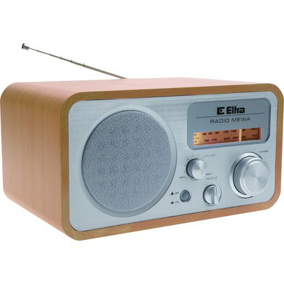 Radio ELTRA Mewa Analogowe Jasne drewno