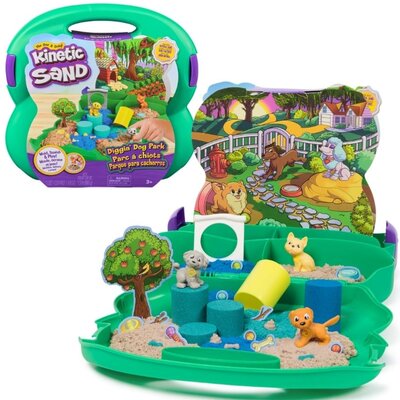 Piasek kinetyczny SPIN MASTER Kinetic Sand Digging Dog Park 6070526 20148057