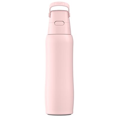 Butelka filtrująca DAFI Solid Steel Doda 500 ml Baby Pink