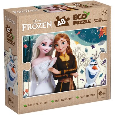 Puzzle LISCIANI Eco Disney Kraina Lodu 304-111107 (48 elementów)