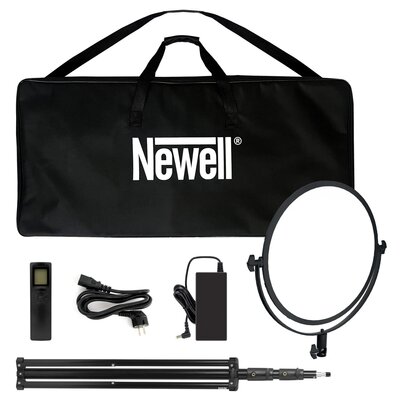 Zestaw lampa panel LED Air Artha NEWELL + statyw Talos, 3200-5600K, średnica 40cm