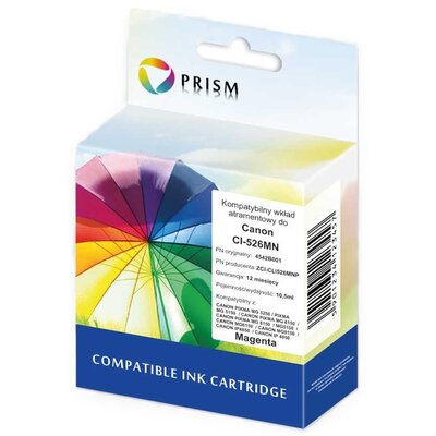 Tusz PRISM do CANON CLI-526 Purpurowy 10.5 ml ZCI-CLI526MNP