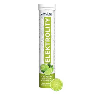 Elektrolity ACTIVLAB Limonka (20 tabletek)