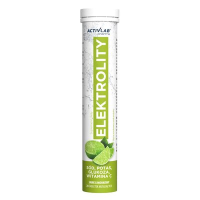 Elektrolity ACTIVLAB Limonka (20 tabletek)