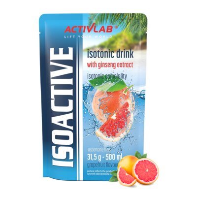 Izotonik ACTIVLAB Isoactive Grejpfrutowy (31.5 g)