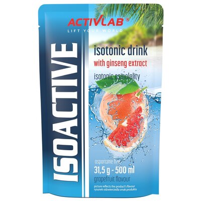Izotonik ACTIVLAB Isoactive Grejpfrutowy (31.5 g)